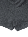  Irregular Shape Skirt With Ribbon