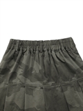  Camouflage Pleated Skirt