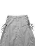 Tie Up Long Skirt 