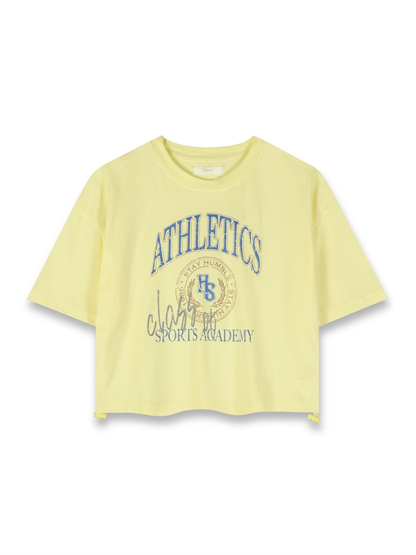 Drawstrings Print Tee