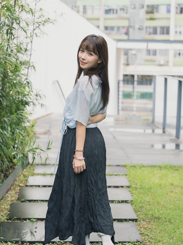 Pleated Midi Skirt 