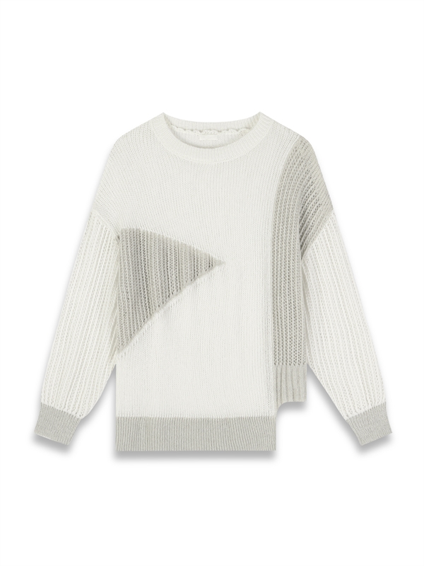 Cut-Out Knit Sweater 