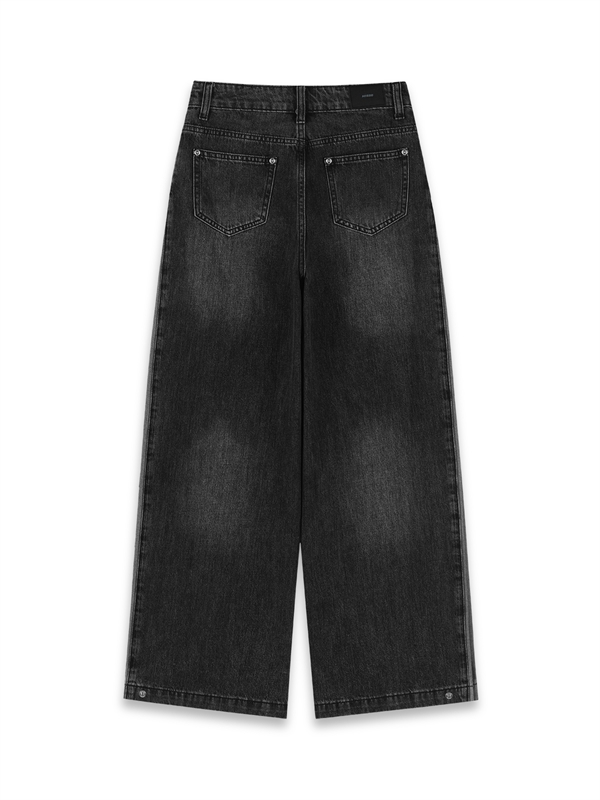 Adjustable Hem Width Jeans