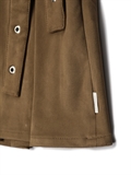  Double Belted Pleated Skirt