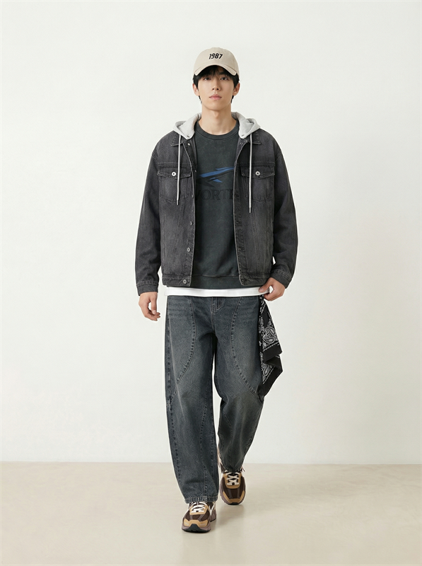 Textured Washed Jacket