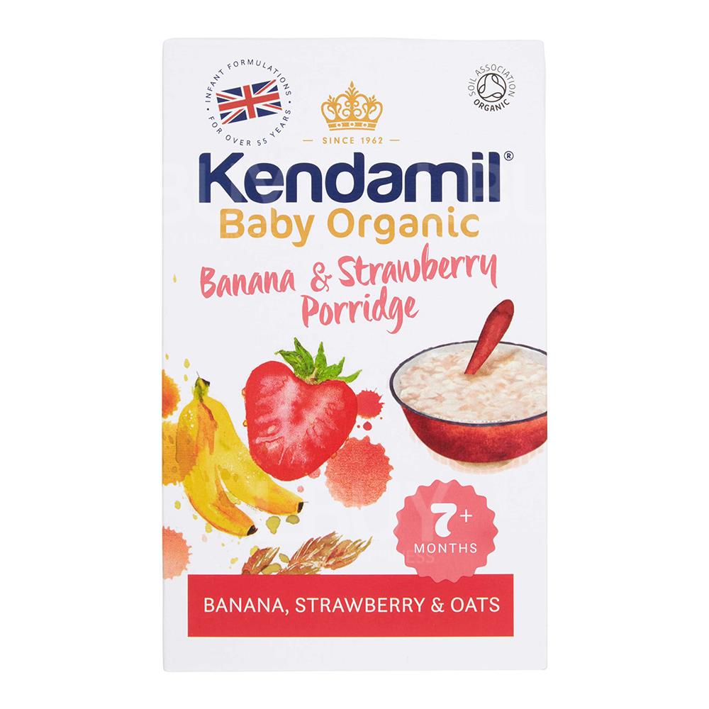 Kendamil Organic Banana and Strawberry Porridge 150g