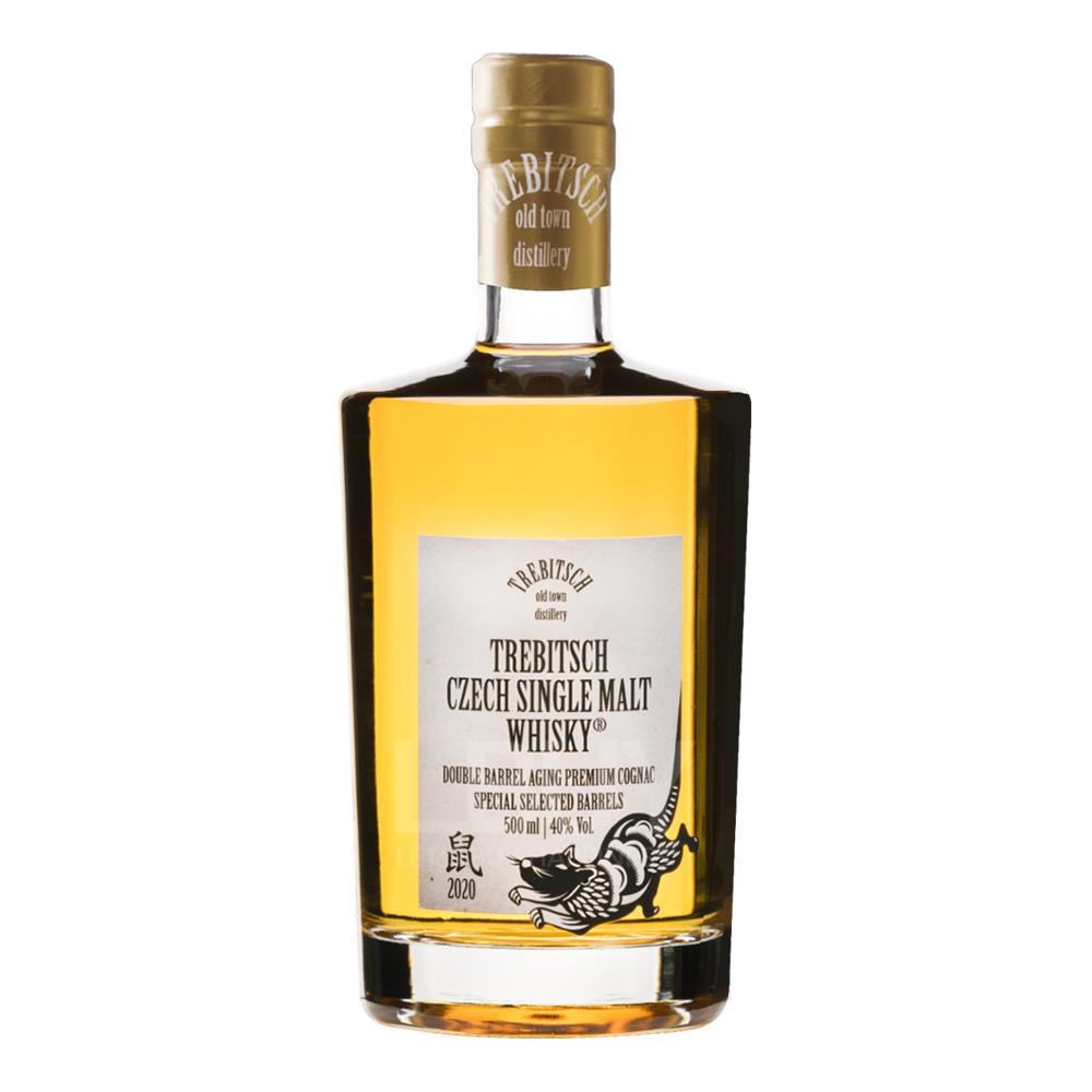 Trebitsch Czech Single Malt Whisky Double Age Premium Cognac 40% 500ml