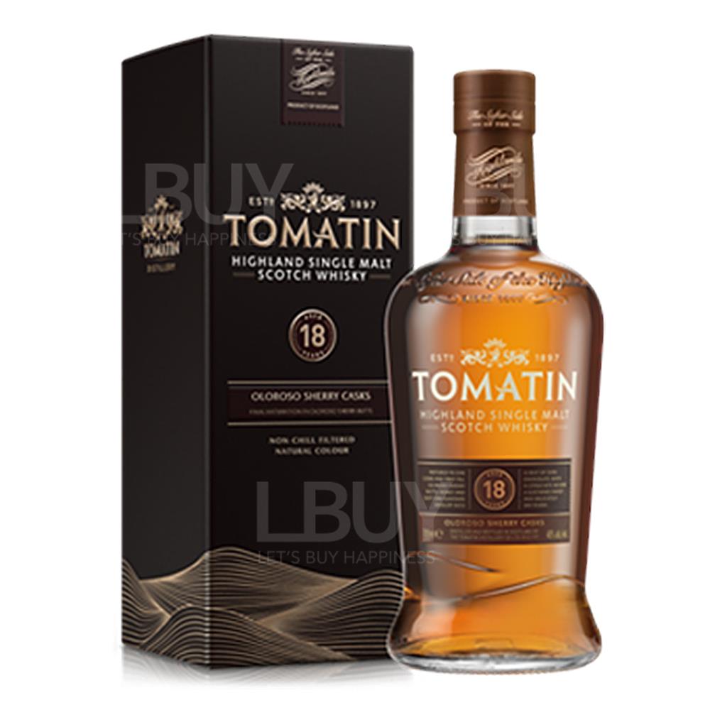 Tomatin 18 Years Single Malt 70cl 46% abv