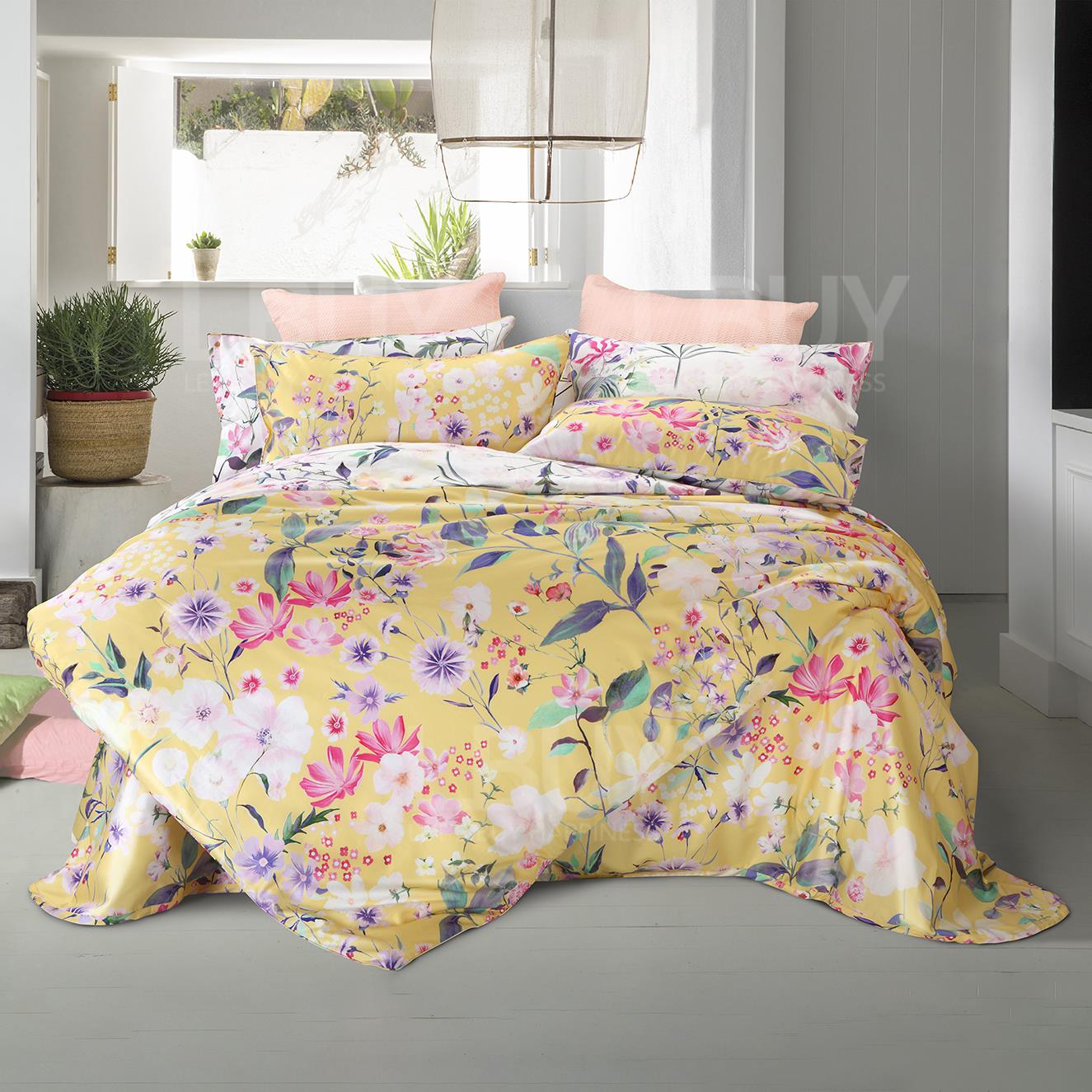 Natural Home Wrinkle Clear Collection Bedding Set (061902)