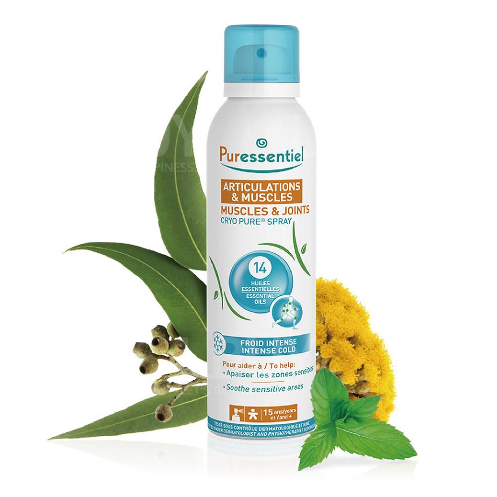 Puressentiel - 【Puressentiel】Muscles & Joints Cryo Pure Spray 150ml (with 14 essential oils)