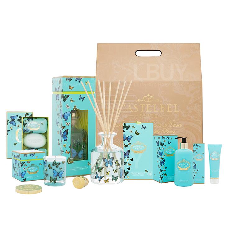Portus Cale Butterflies Home Fragrance and Body Care Set