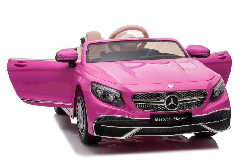 Official Licensed Kids Ride On - Mercedes Benz Maybach 粉紅色