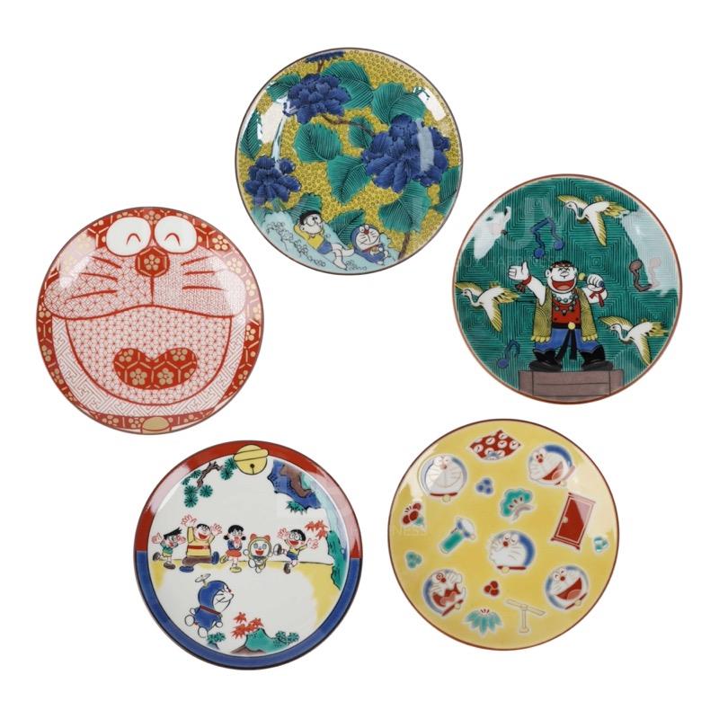 多啦A梦九谷烧日式小皿5件套装