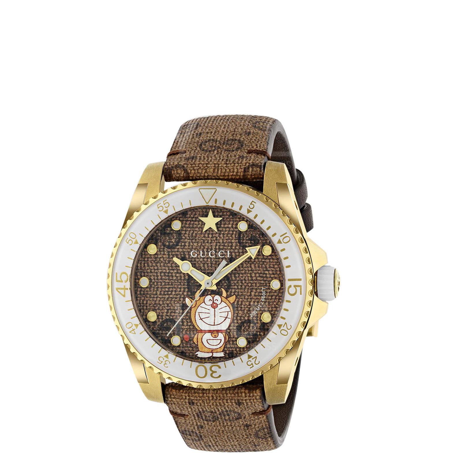 Doraemon x GUCCI 牛 限定 Gucci-Gucci x Doraemon x Dive watch, 40mm