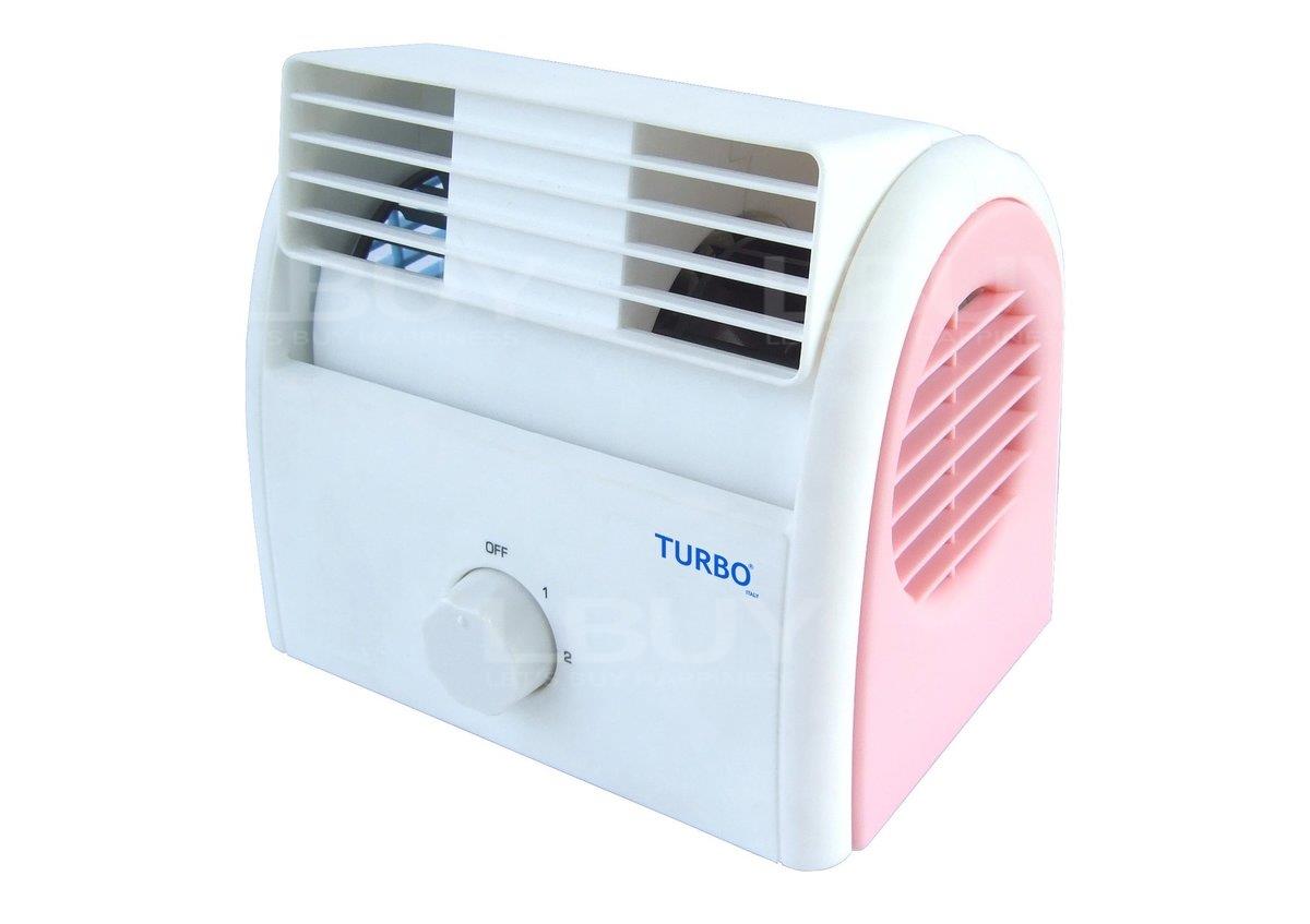 迷你趣緻座檯風扇(粉紅色外殼)