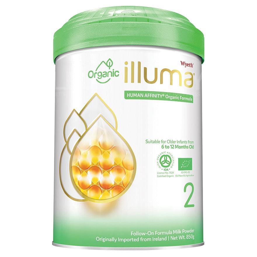 ILLUMA 有機配方奶粉2號-較大嬰兒 850G