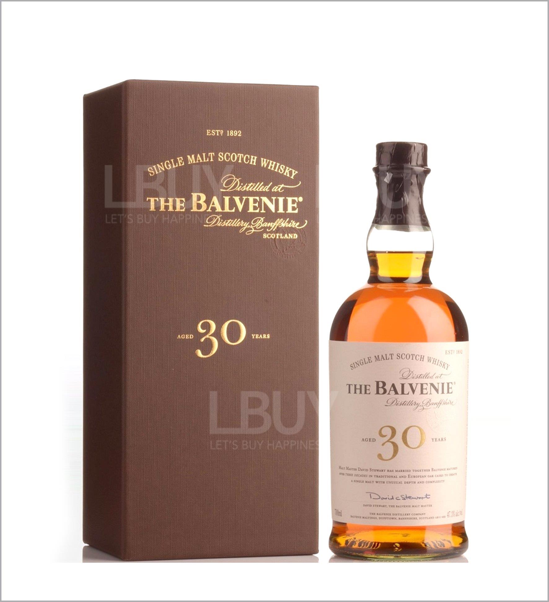 The Balvenie Thirty Aged 30 Years