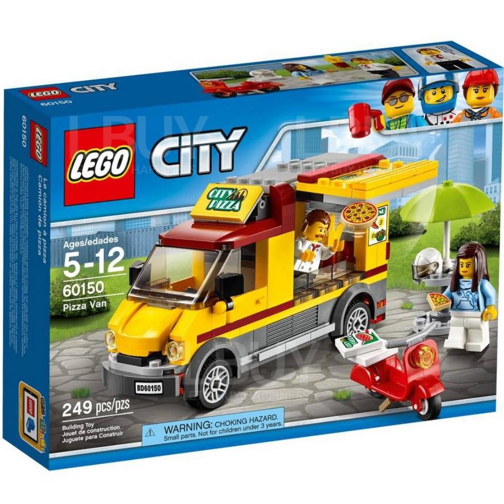 LEGO 60150 City Pizza Van 5+ 5-12