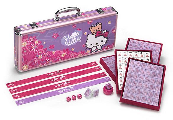 Hello Kitty 繁花似雨麻將麻雀組