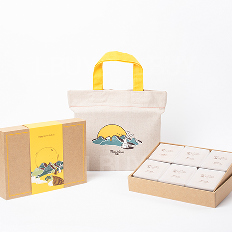 微熱山丘 - 鳳梨奶黃月餅 - 6個裝