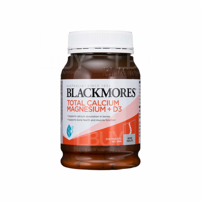 BLACKMORES 鈣鎂維生素D3片 200粒
