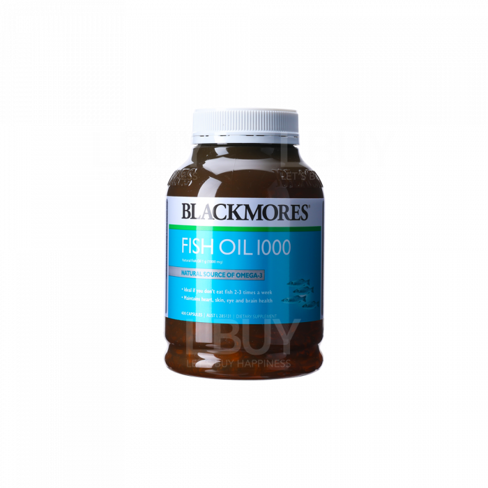 BLACKMORES 魚油丸1000 400粒