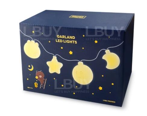 Line Friends Garland Led Light Decoration