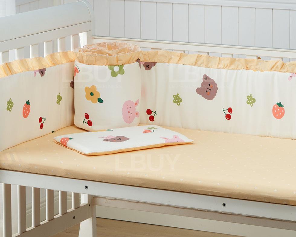 Baby Cotton Satin Fitted Sheet