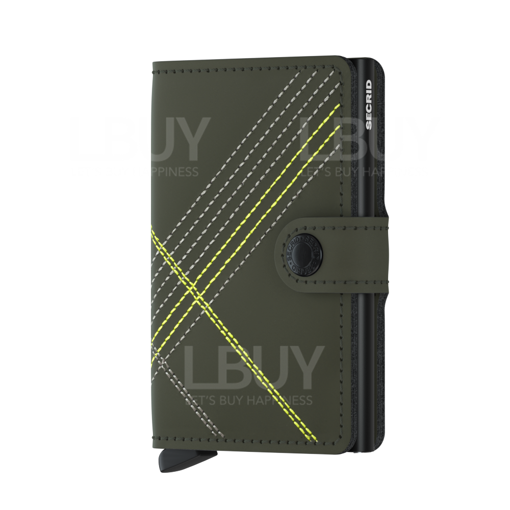 SECRID Miniwallet Linea Lime