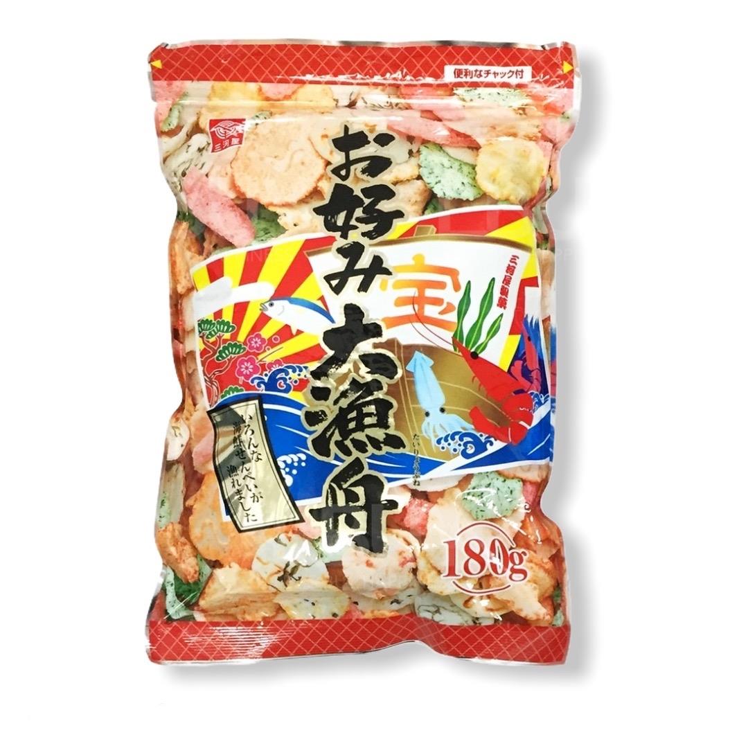 三河屋 大渔舟海鲜饼 (180g)