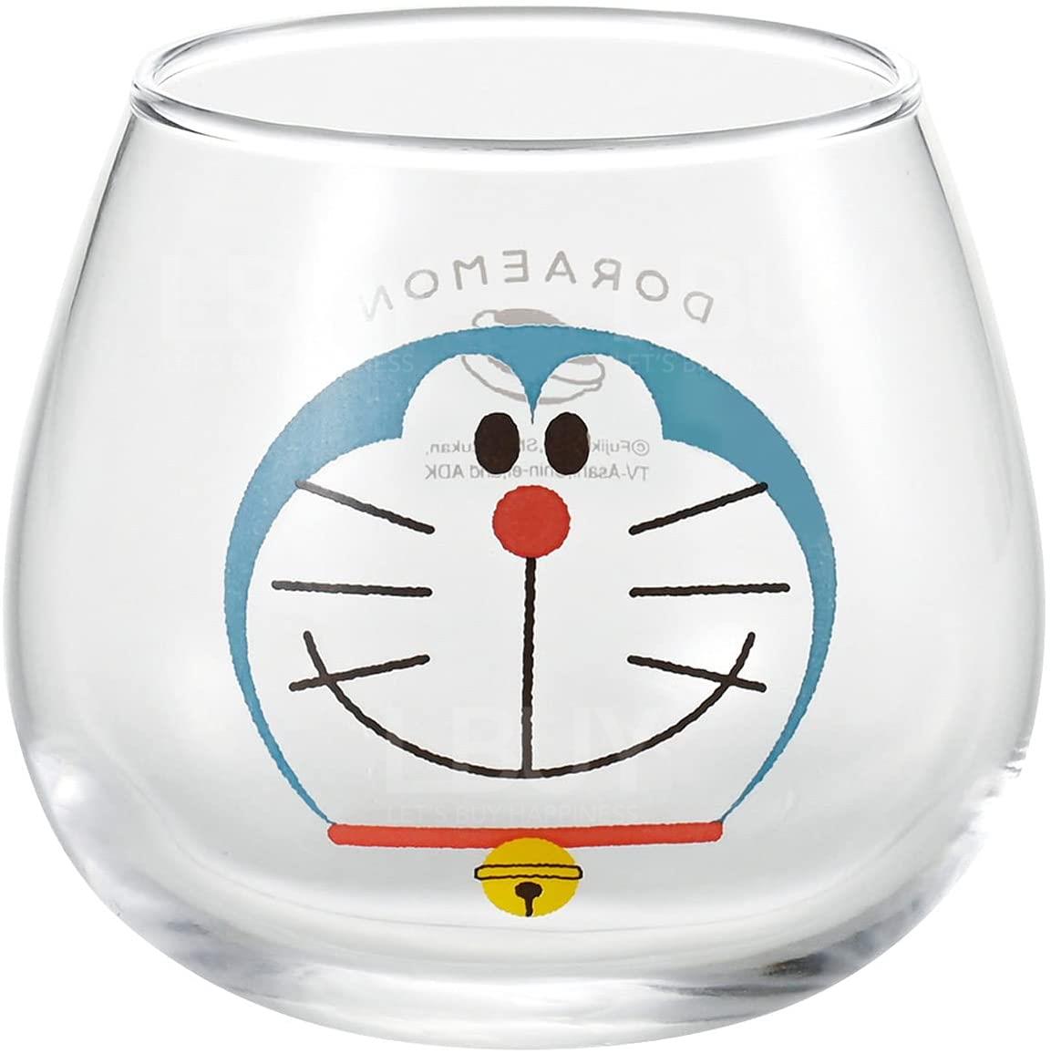 多啦A梦透明玻璃杯320ml