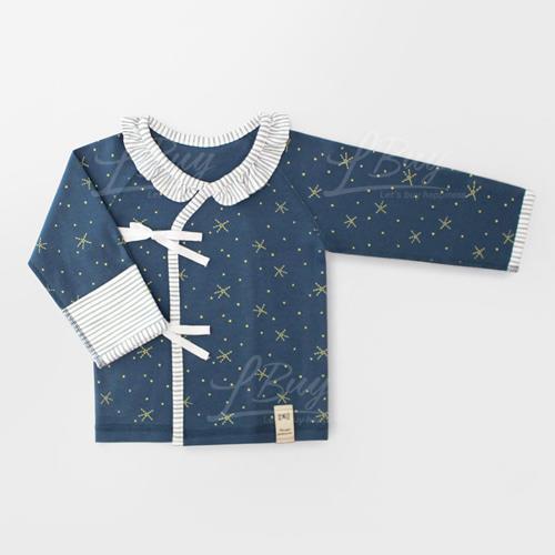 Newborn Wrap Top-Stary Night (Spring)