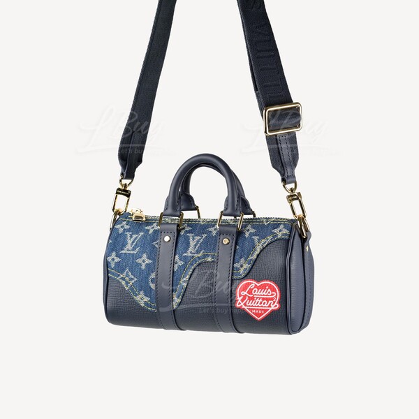 ルイ・ヴィトン X NIGO KEEPALL XS 牛革 ハンドバッグ ルイ・ヴィトン X NIGO KEEPALL XS 牛革 ハンドバッグ (Louis