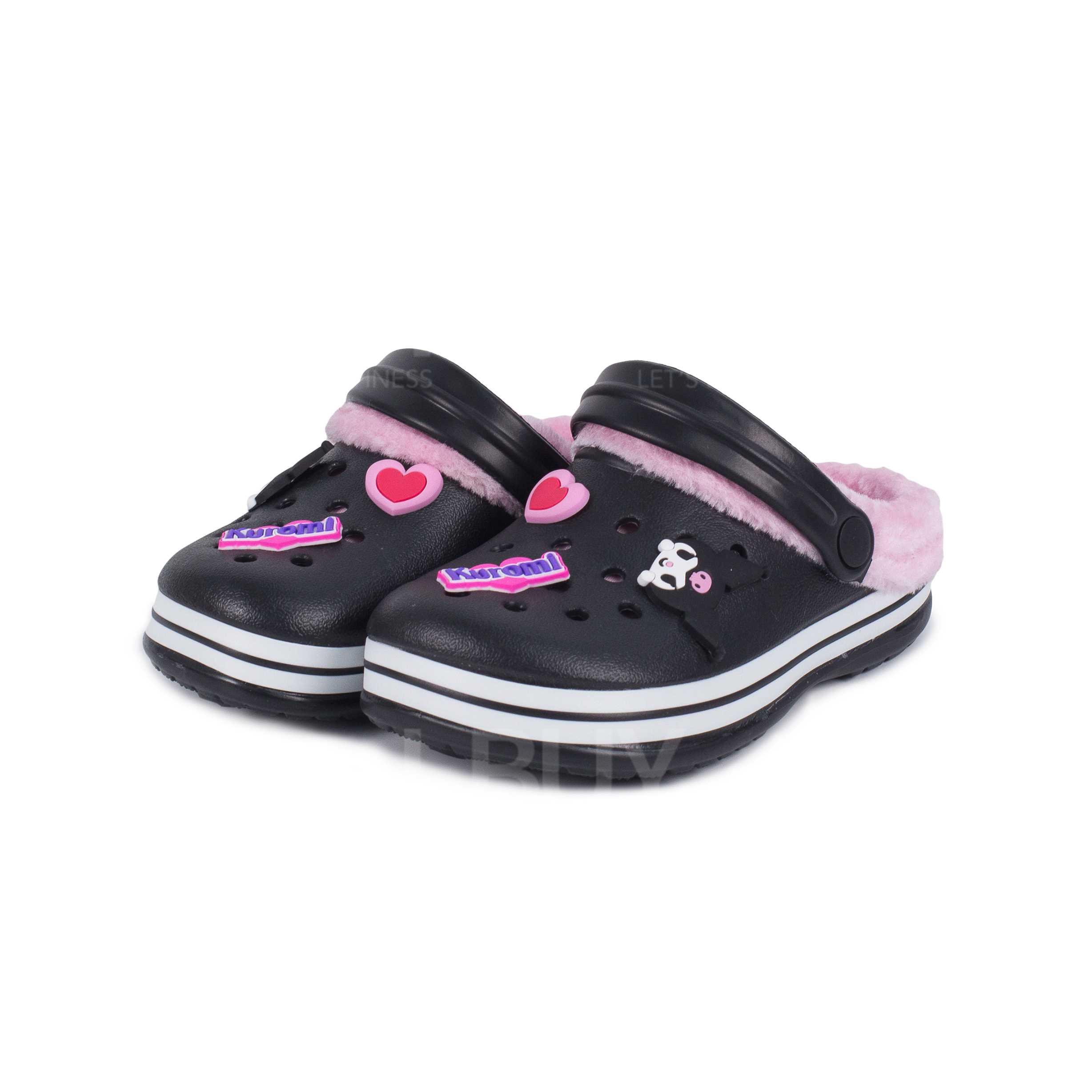 Kuromi 兒童膠拖鞋 (尺碼: 15-19cm)