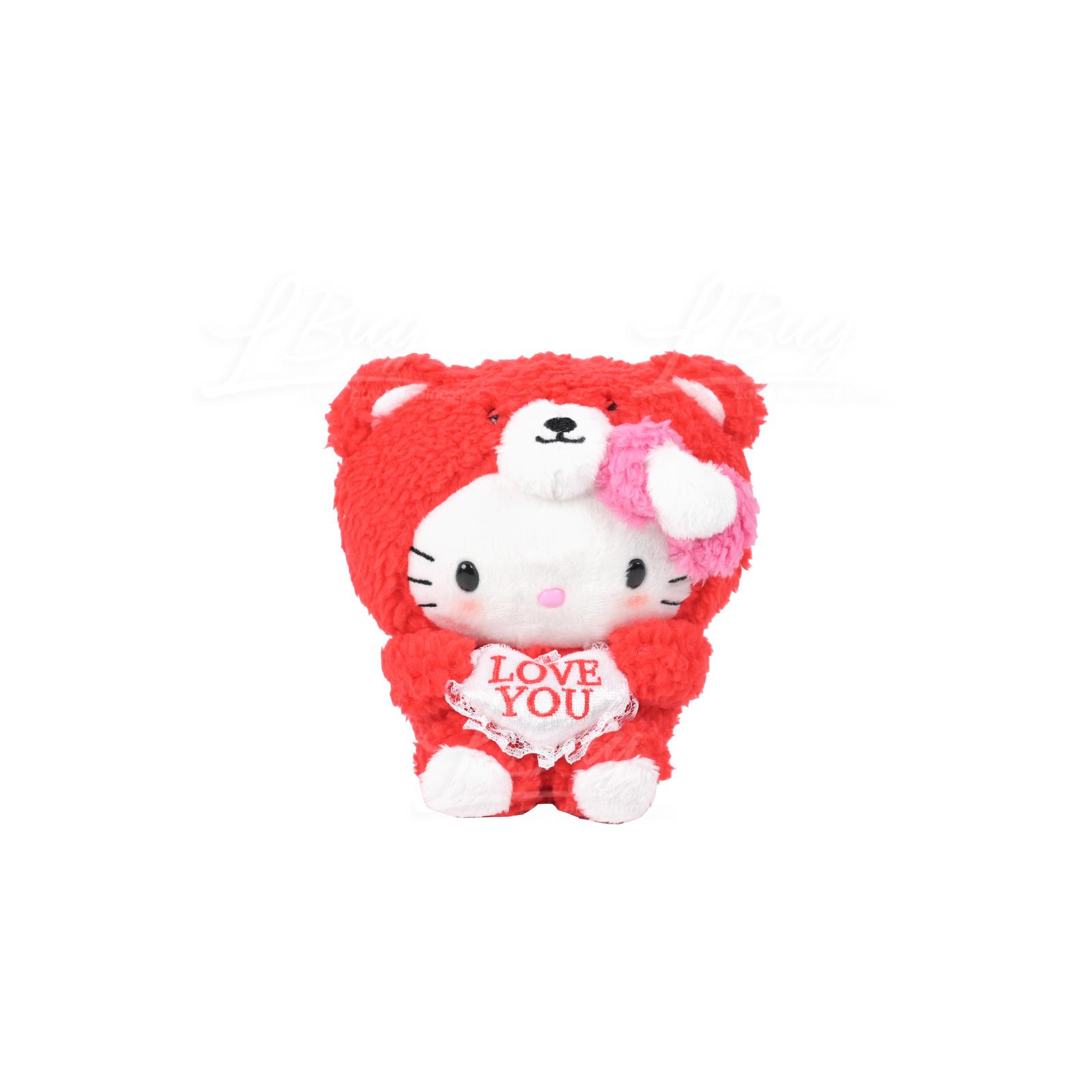 Hello Kitty Love You 紅色豆袋公仔
