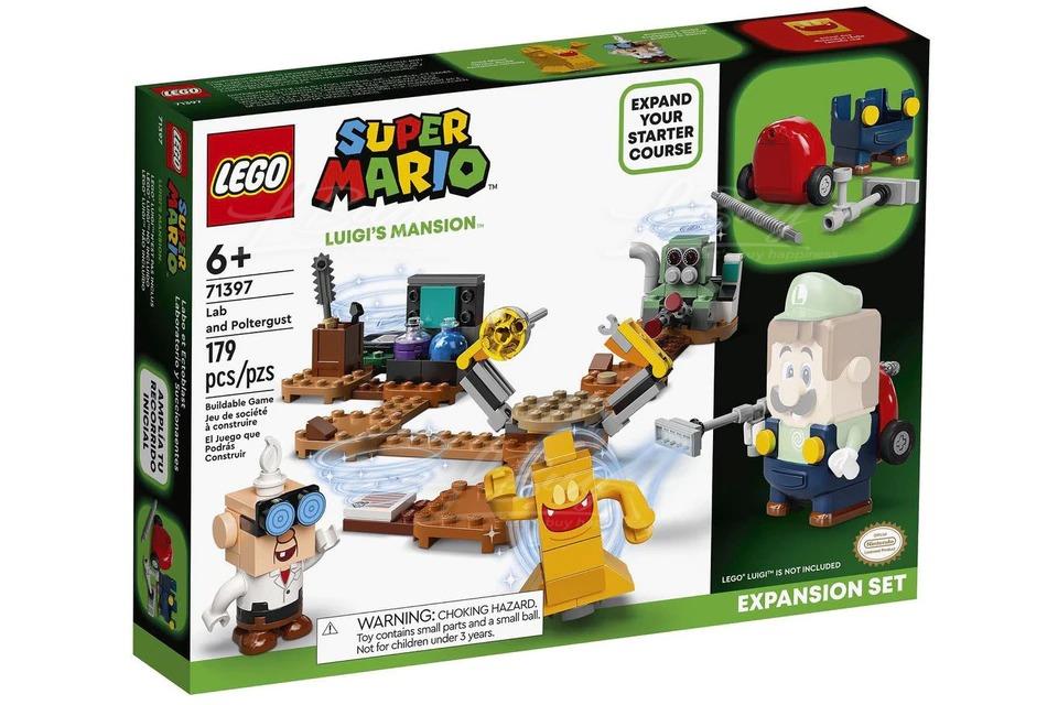 LEGO 71397 Super Mario Luigis Mansion™ Lab and Poltergust Expansion Set 6+