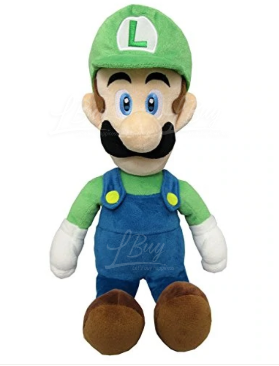 Super Mario系列 Luigi 毛公仔 37cm