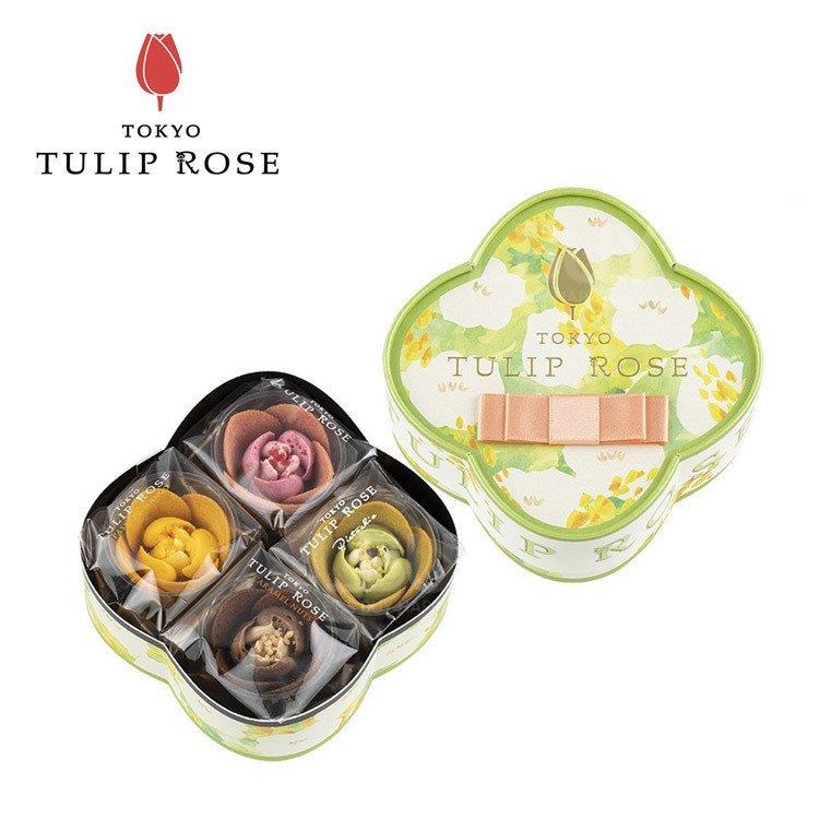 TOKYO TULIP ROSE Green Tulip Langdosha 4pcs