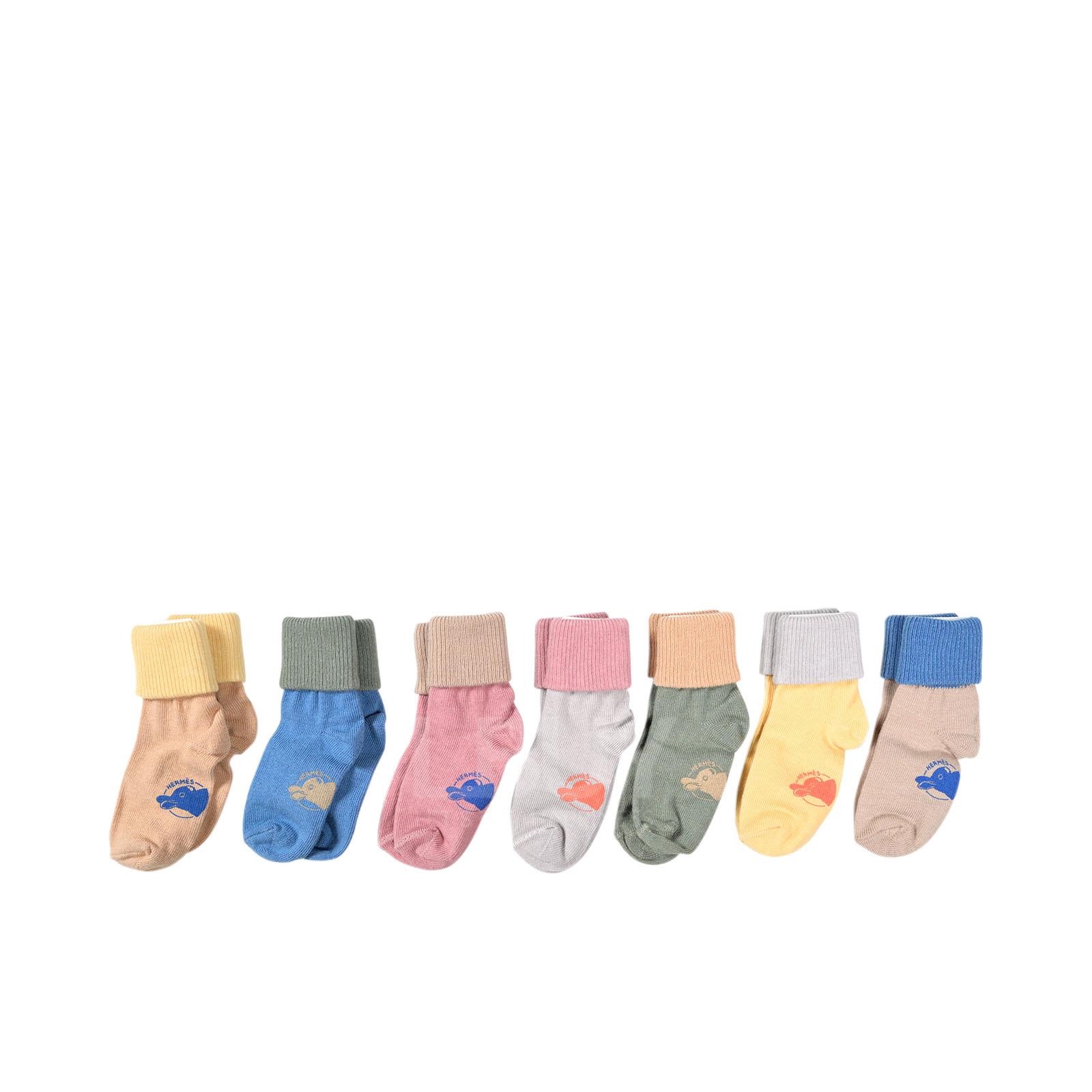 Hermes Passe-passe Weekly Baby Socks