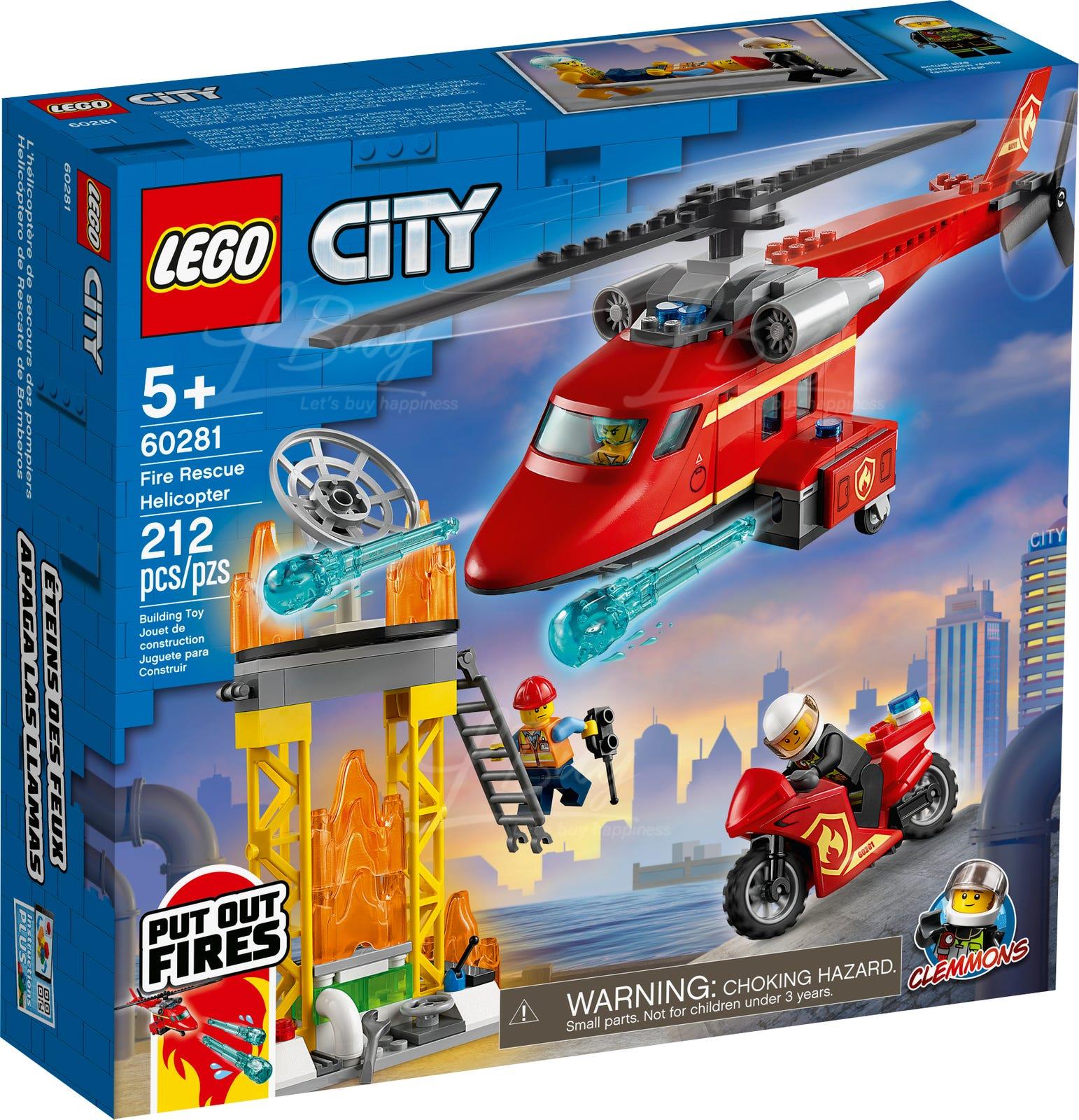 LEGO 60281 Fire Rescue Helicopter (City) 5+