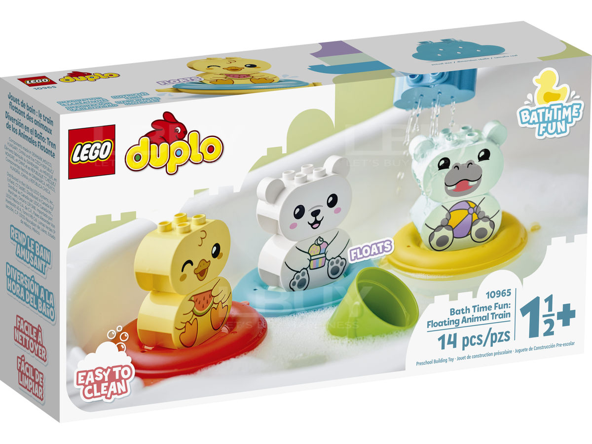 LEGO 10965 Bath Time Fun: Floating Animal Train 洗澡樂：漂浮動物火車 (DUPLO) 1.5+