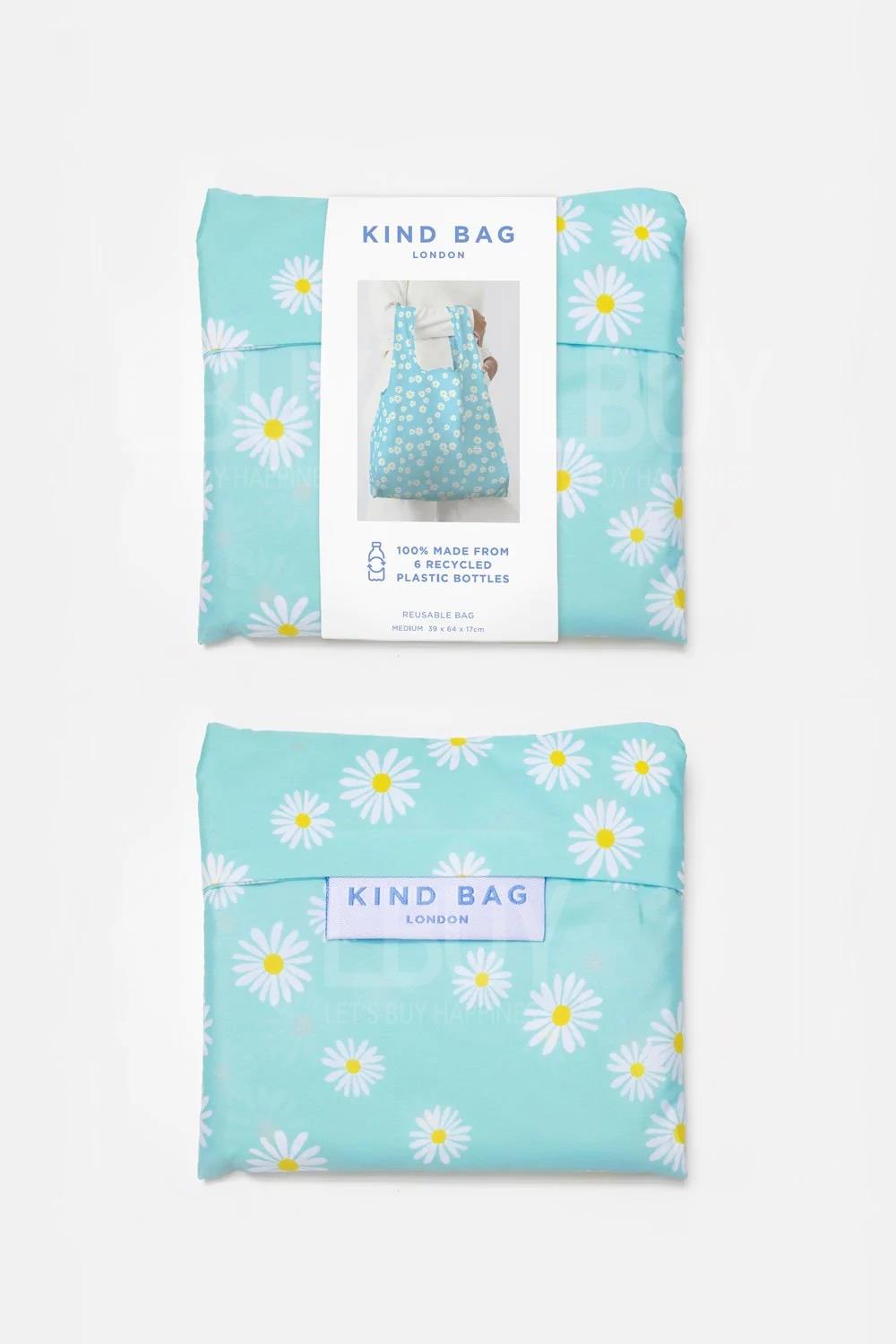 Eco Bag - Daisy Blue