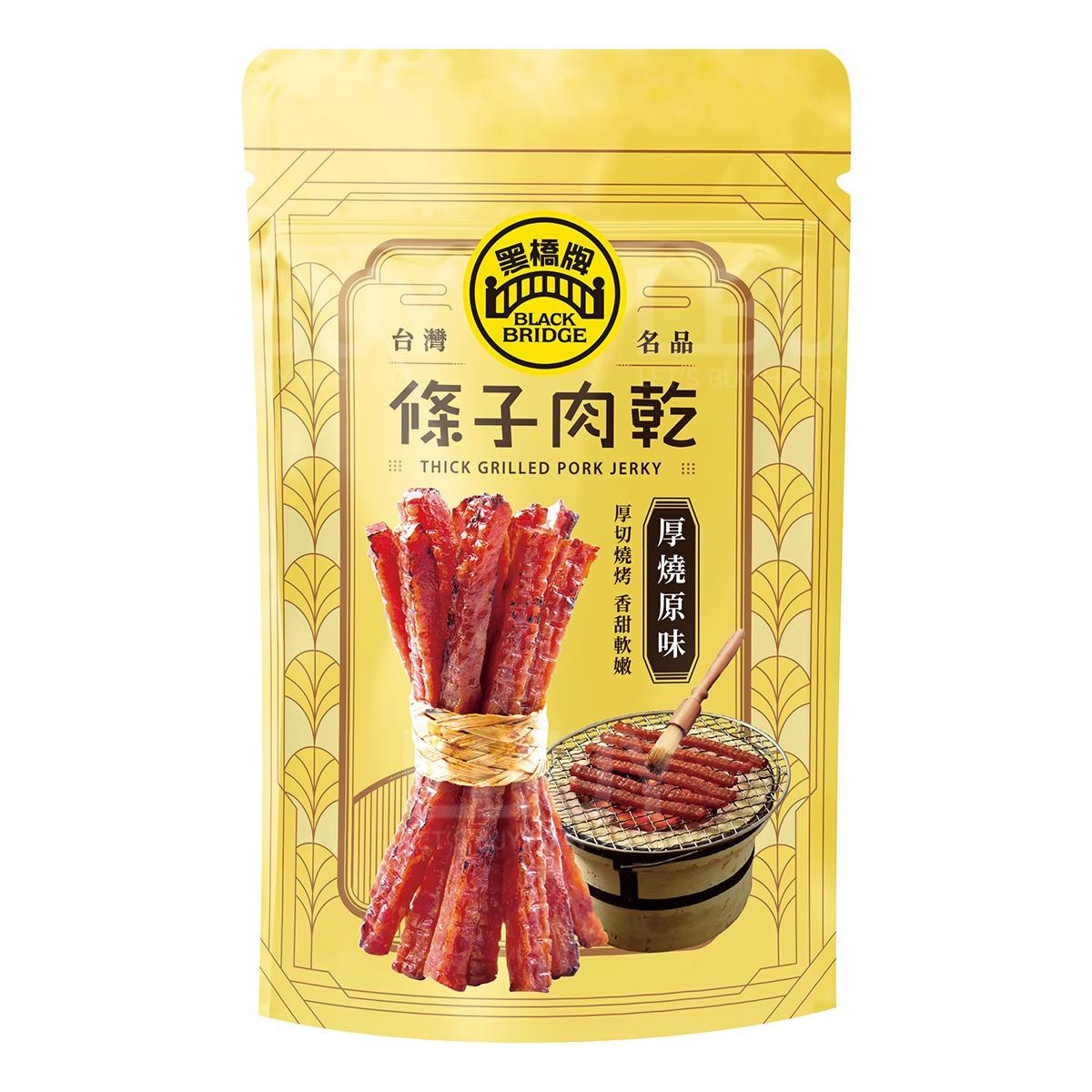 黑橋牌厚燒條子肉乾100g