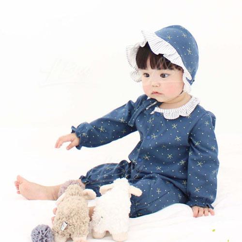 Snap-Up Romper-Starry Night (Spring/Fall)