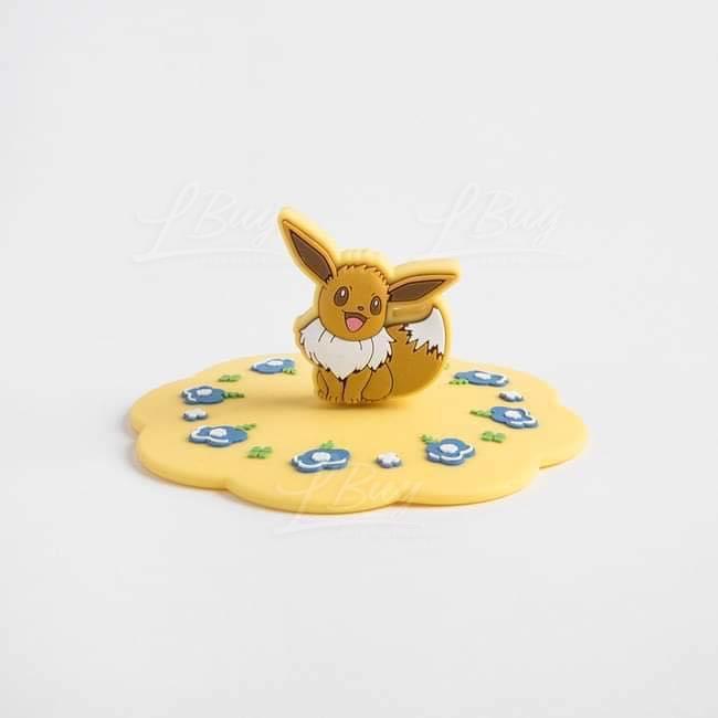 HOLA Pokemon立体伊布硅胶杯盖