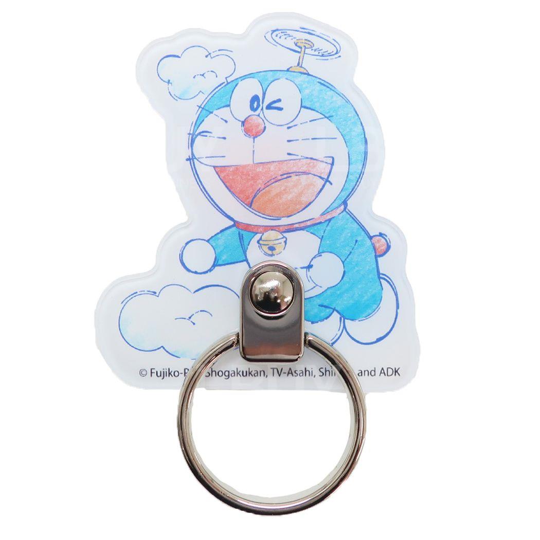 多啦A夢竹蜻蜓手機手扣