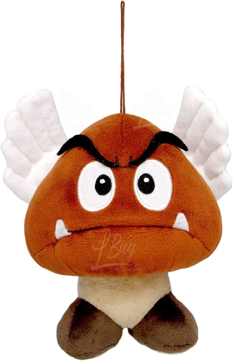 Super Mario系列磨菇Paragoomba毛公仔 13cm