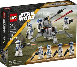 LEGO 75345  Star Wars™ 501st Clone Troopers™ Battle Pack 6+
