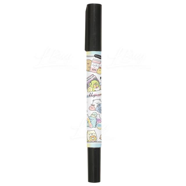 角落生物Go Go School Happy School 三叶草系列相机款2用黑色油性笔