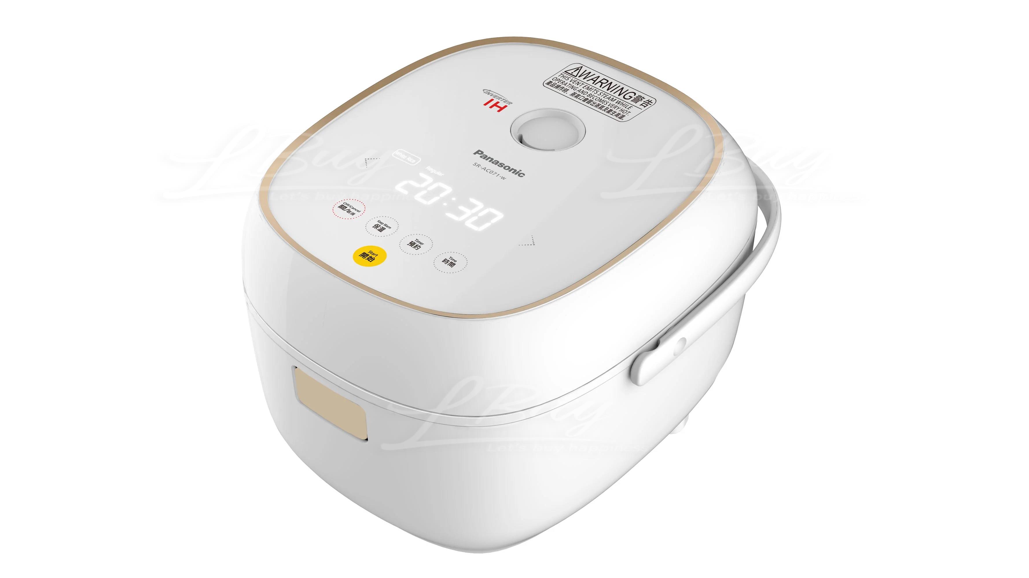 樂聲牌 IH磁應西施電飯煲 (0.7公升) 白色 SR-AC071/W